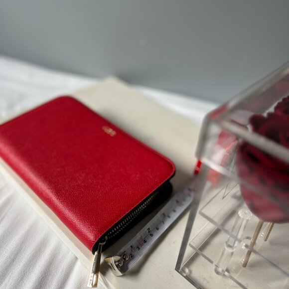 Aldo Red Zip Wallet - Picture 8 of 8